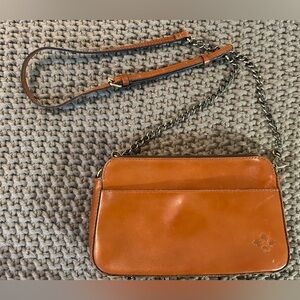 Patricia Nash Nazaire Top Zip tan Crossbody Bag from the Heritage Collection